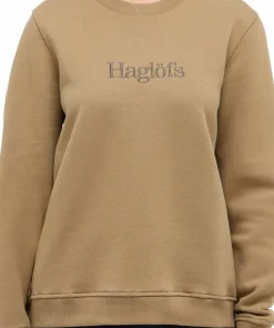 Haglöfs Women's Crewneck Oak Brown Discount