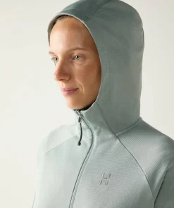 Haglöfs Women's Korp Mid Hood Dew Green
