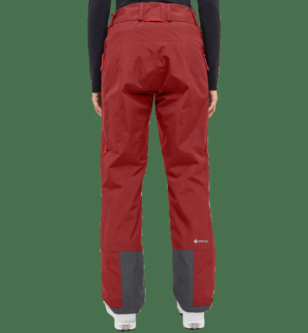 Haglöfs Women's Latnja GORE-TEX Insulated Pant Carmine Red