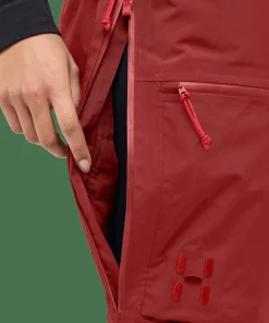 Haglöfs Women's Latnja GORE-TEX Insulated Pant Carmine Red