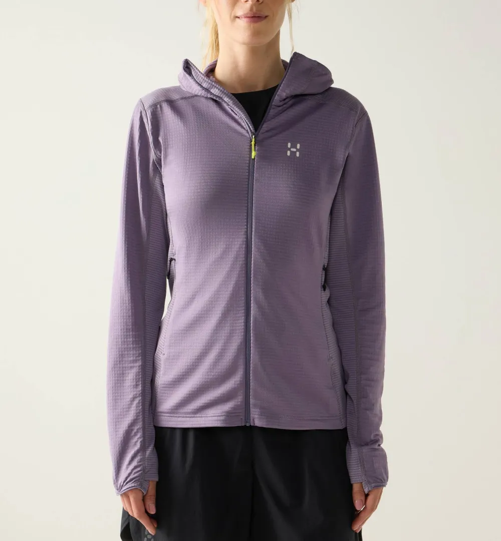 Haglöfs Women's L.I.M Mid Multi II Hood Purple Fog Online