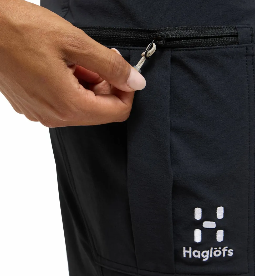 Haglöfs Women's Lizard Softshell Shorts True Black