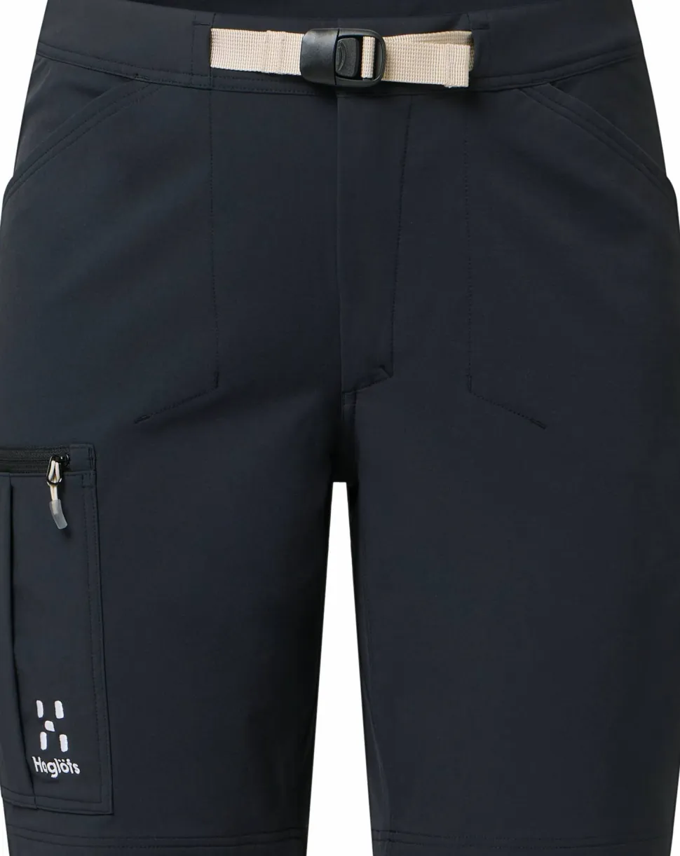 Haglöfs Women's Lizard Softshell Shorts True Black