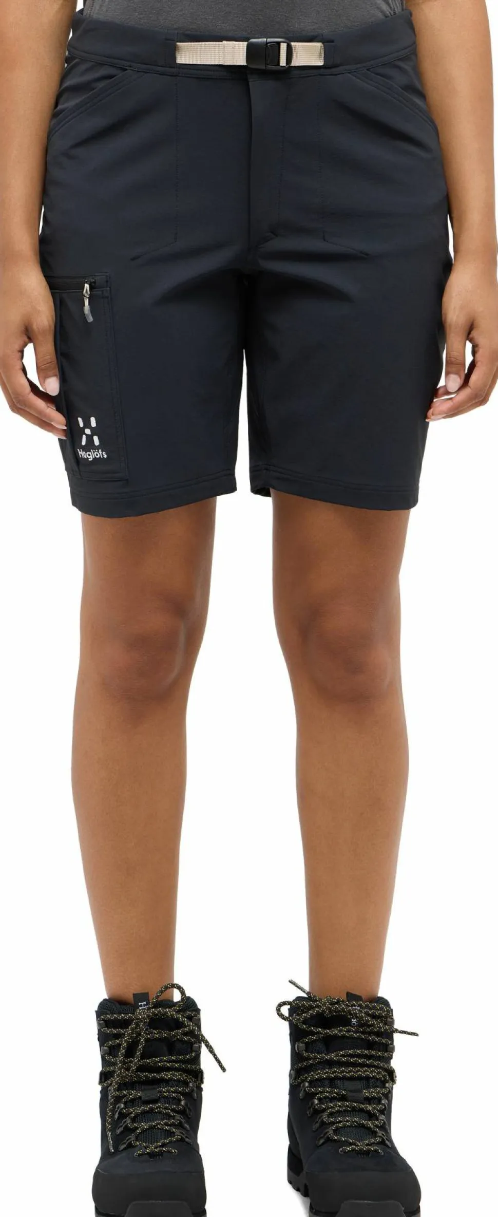 Haglöfs Women's Lizard Softshell Shorts True Black