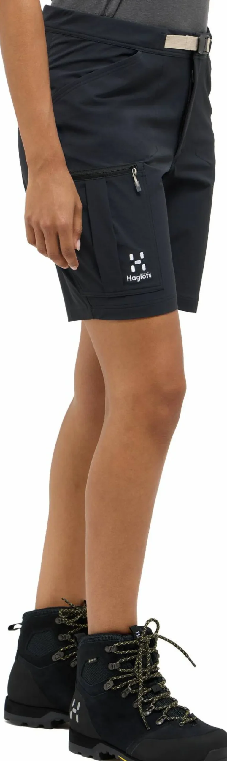Haglöfs Women's Lizard Softshell Shorts True Black