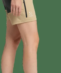 Haglöfs Women's Mid Standard Shorts Sand/Magnetite Online