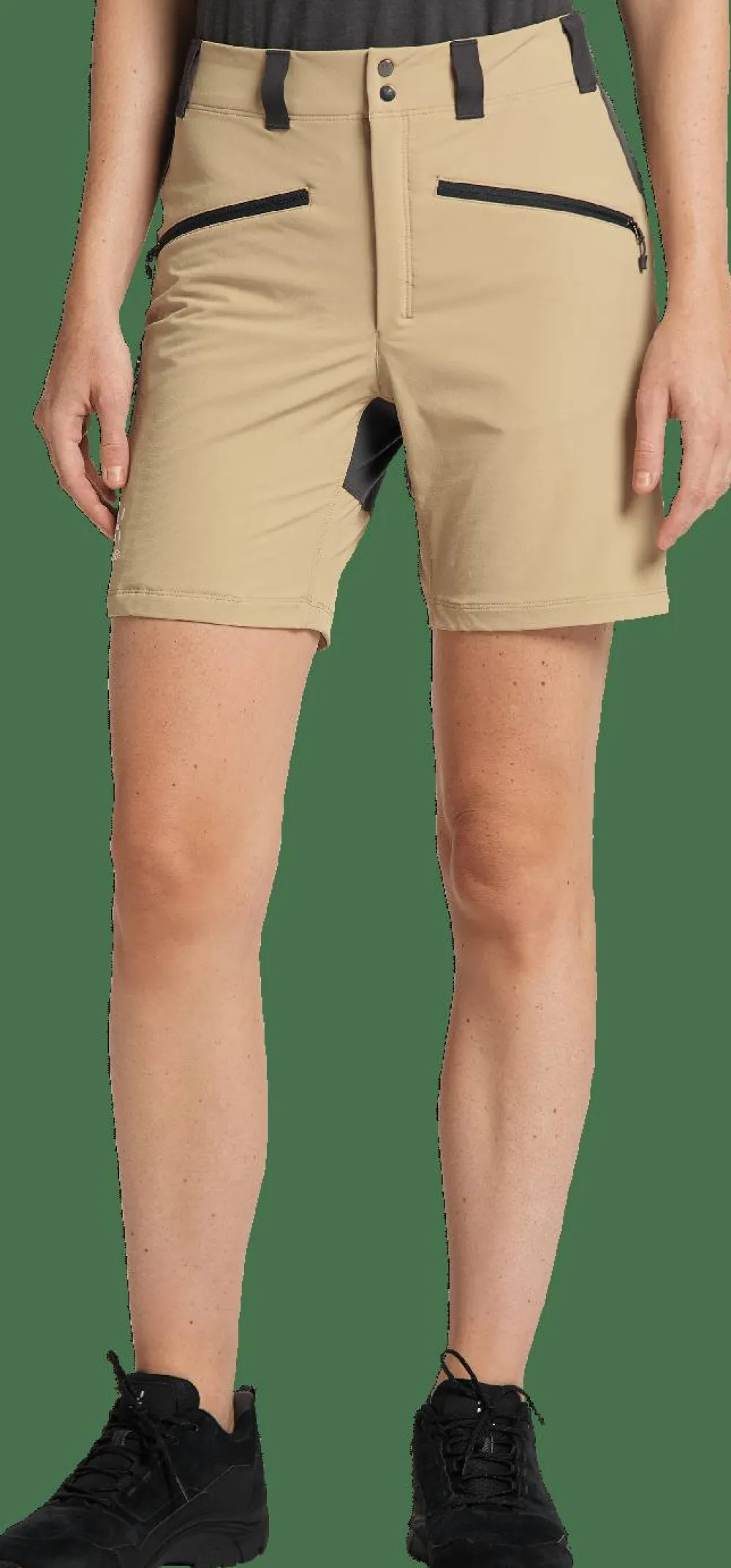 Haglöfs Women's Mid Standard Shorts Sand/Magnetite Online