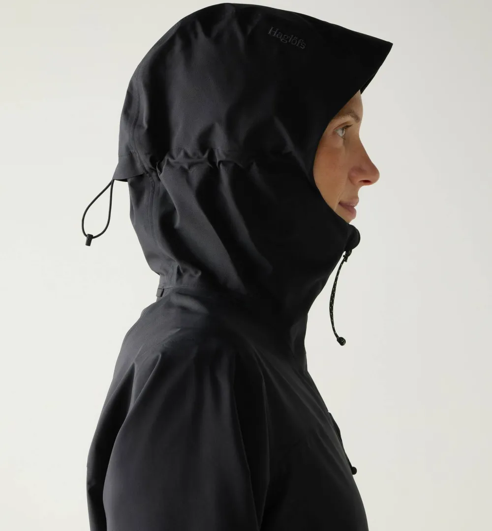 Haglöfs Women's Ozka Proof Jacket True Black New