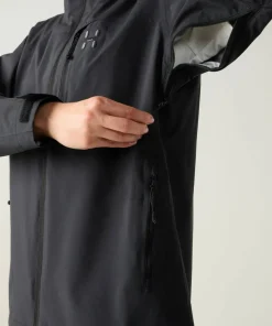 Haglöfs Women's Ozka Proof Jacket True Black New