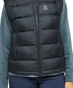 Online Women's Puffy Mimic Vest Västar Dam