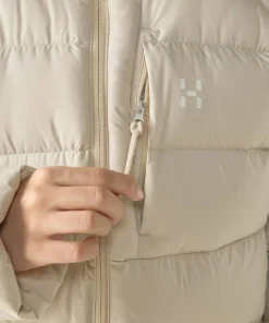 Haglöfs Women's Rosson Down Parka Chalk Beige