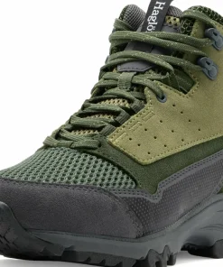 Haglöfs Women's Rosson Proof Mid Magnetite/olive Green Best
