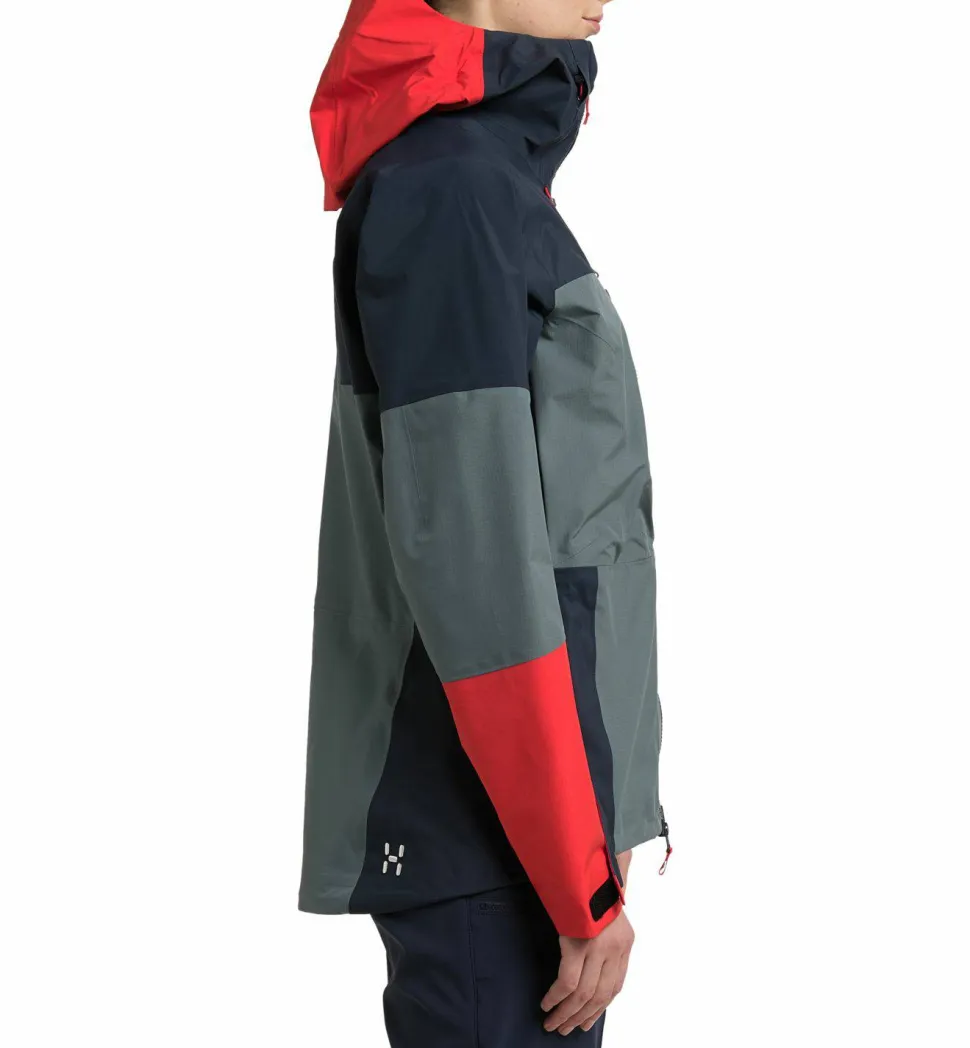 Haglöfs Women's Spitz Gore-Tex Pro Jacket Steel Blue/Tarn Blue