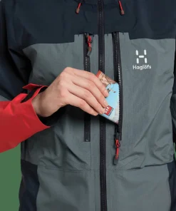 Haglöfs Women's Spitz Gore-Tex Pro Jacket Steel Blue/Tarn Blue