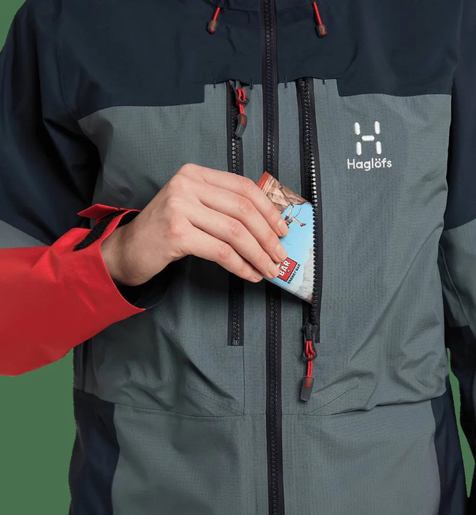 Haglöfs Women's Spitz Gore-Tex Pro Jacket Steel Blue/Tarn Blue