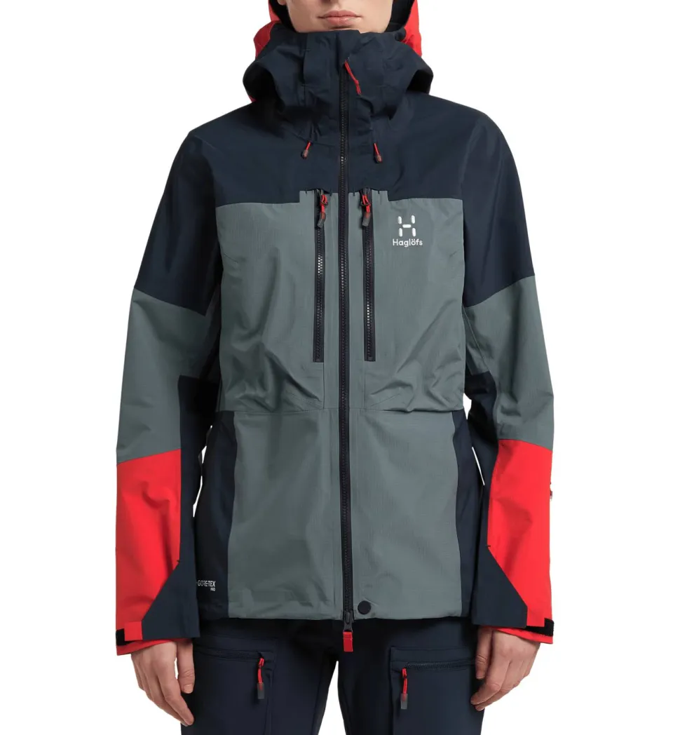 Haglöfs Women's Spitz Gore-Tex Pro Jacket Steel Blue/Tarn Blue