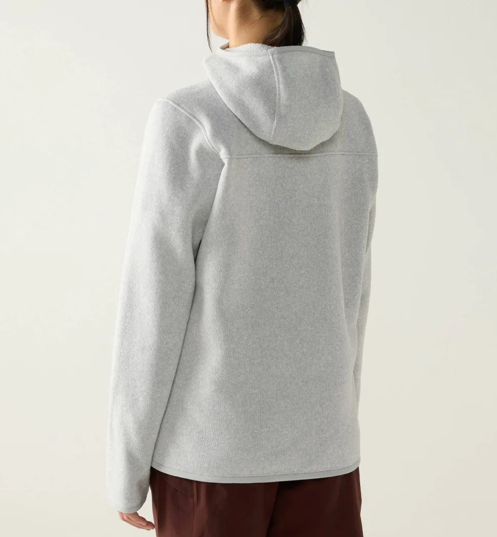 Haglöfs Women's Swook II Mid Hood Stone Grey/soft White
