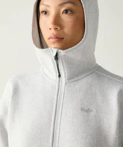 Haglöfs Women's Swook II Mid Hood Stone Grey/soft White