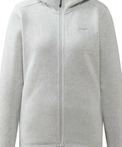 Haglöfs Women's Swook II Mid Hood Stone Grey/soft White