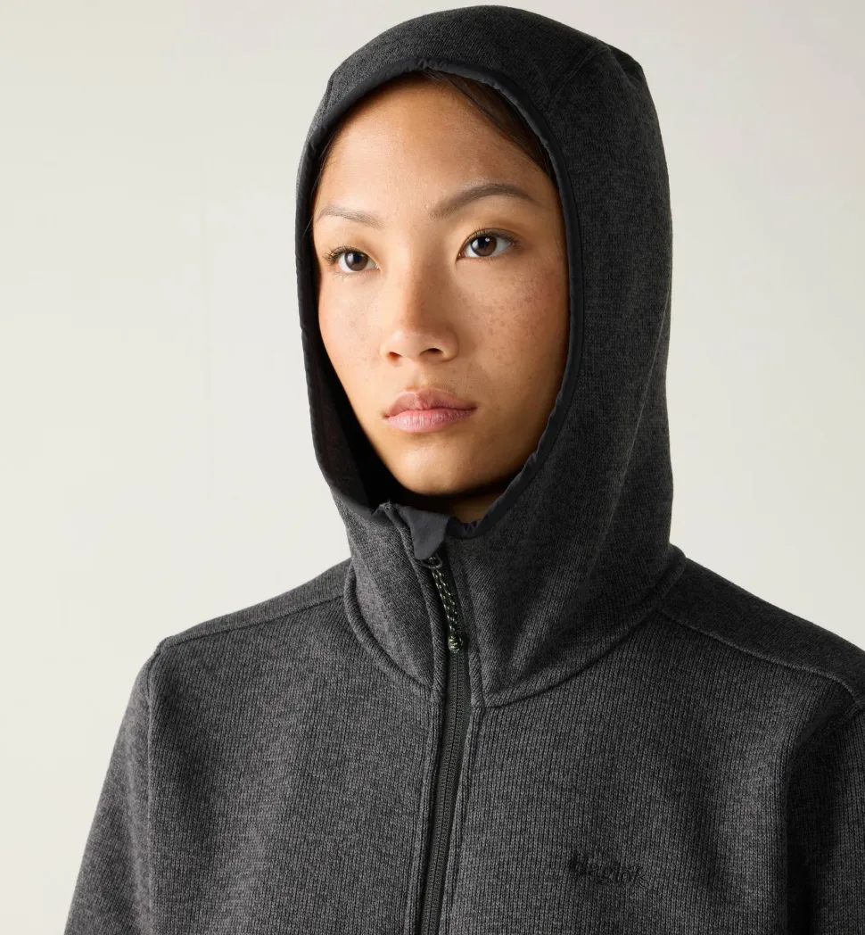 Haglöfs Women's Swook II Mid Hood Magnetite/true Black