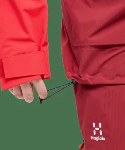 Haglöfs Women's Vassi Gore-Tex Pro Jacket Carmine Red/Bright Red Outlet