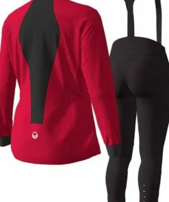 Halti Women's Vire Xct Softshell Set Ski Patrol Red