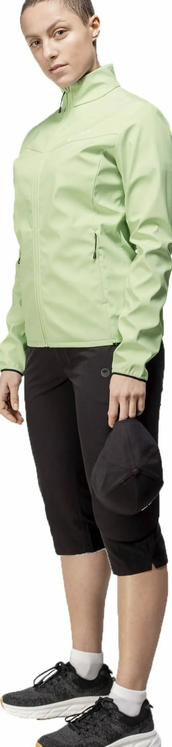 Halti Women's Wedge Softshell Jacket Smoke Green Outlet