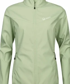 Halti Women's Wedge Softshell Jacket Smoke Green Outlet