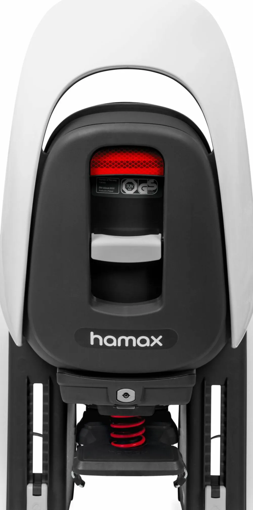 Hamax Caress with Carrier Adapter White/Black Best
