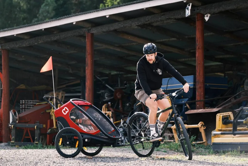 New Outback (+ Bicycle Arm & Stroller Wheel) Barn Barnvagnar & Transport|Cykel