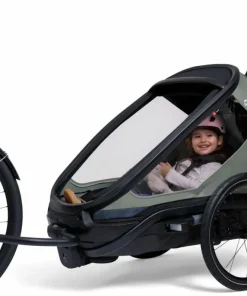 Hamax Outback Next Bicycle Trailer Green/black