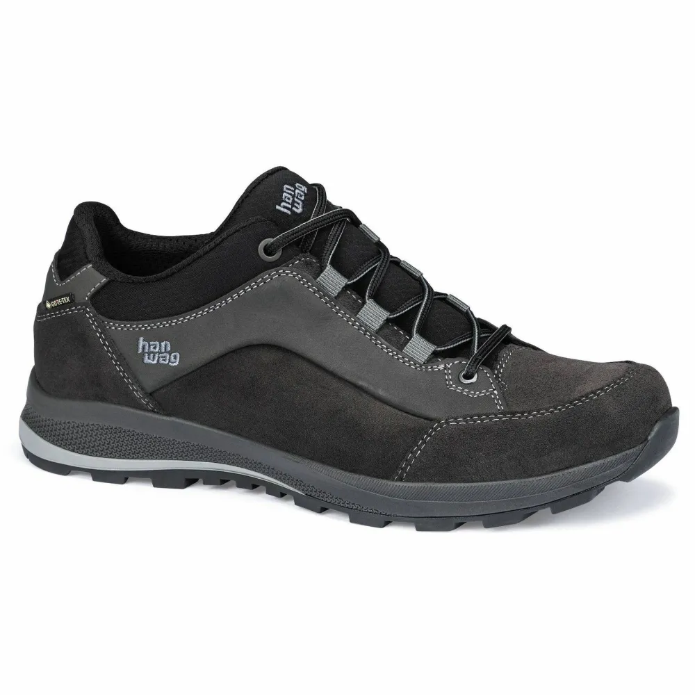 Hanwag Men's Banks Low Gore-Tex Asphalt/Black Discount
