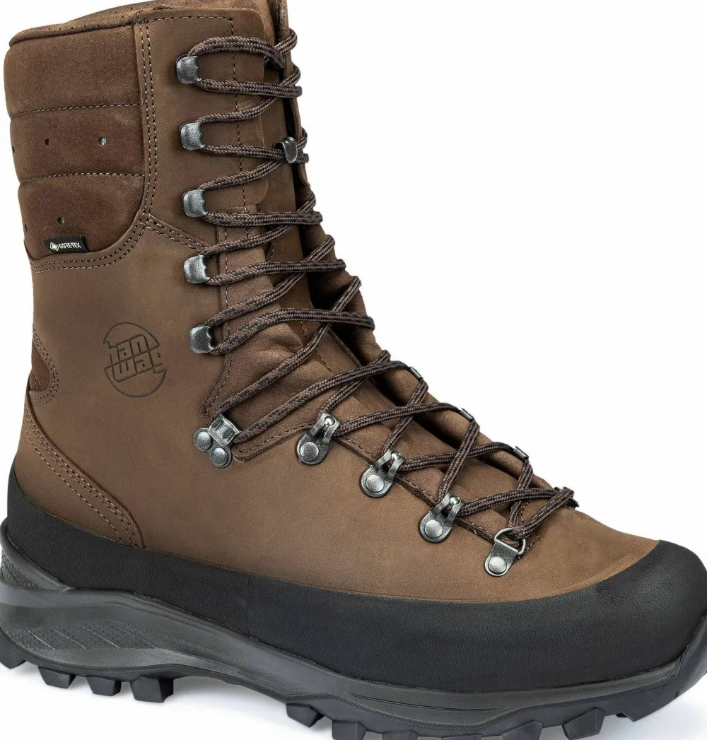 Hanwag Men's Brenner Pro Wide Gore-Tex Brown/Asphalt Sale
