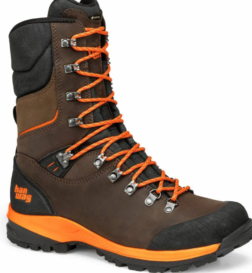 Hanwag Men's Kalixfors SF Extra GORE-TEX Brown/Orange