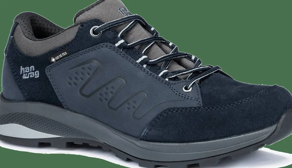 Hanwag Women's Torsby Low Sf Extra Gore-Tex Lady Navy/Asphalt Best