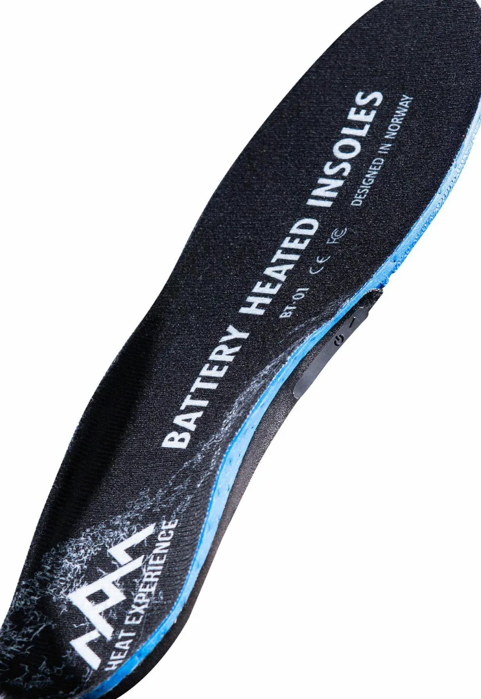 Heat Experience APP Controlled Heated Insoles Black