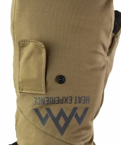 Heat Experience Heated Hunt Pullover Mittens Green/Black