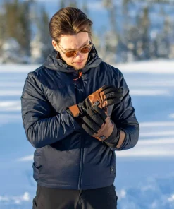 Heat Experience Heated Outdoor Gloves Black Discount