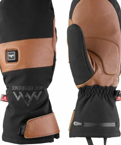 Heat Experience Heated Outdoor Mittens Black Best