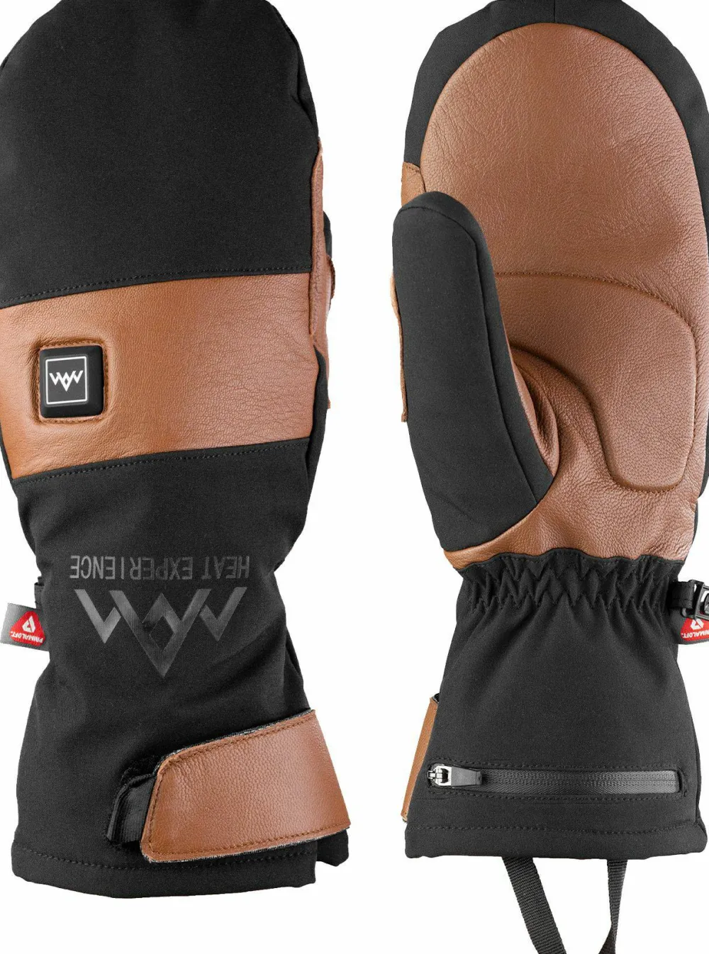 Heat Experience Heated Outdoor Mittens Black Best