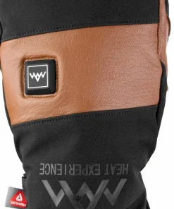Heat Experience Heated Outdoor Mittens Black Best