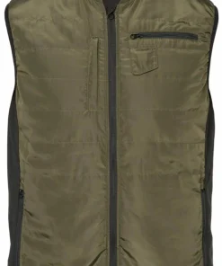 Heat Experience Men's Heated Hunt Vest Olive Green Best