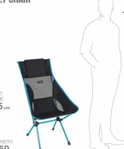 Helinox Sunset Chair Black/O Blue Black/Cyan Blue Hot