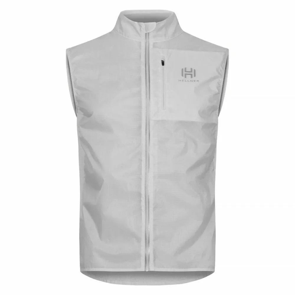 Hellner Biekkus Wind Vest Men's Nimbus Cloud Best
