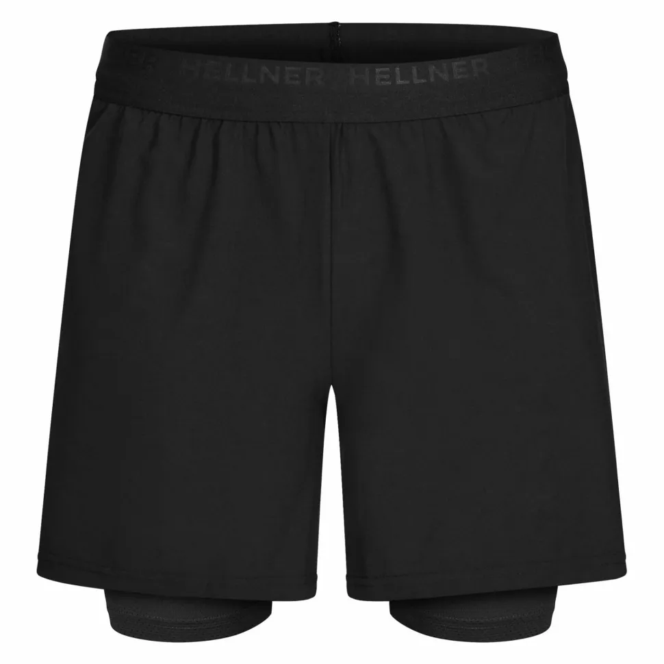 Hellner Kelva 2-in-1 Shorts Men's Black Beauty/Black Beauty