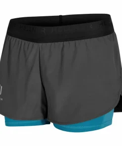 Hellner Kelva 2-in-1 Shorts Women's Asphalt