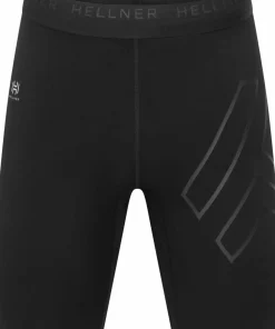 Hellner Men's Compression Short Tights Black Beauty