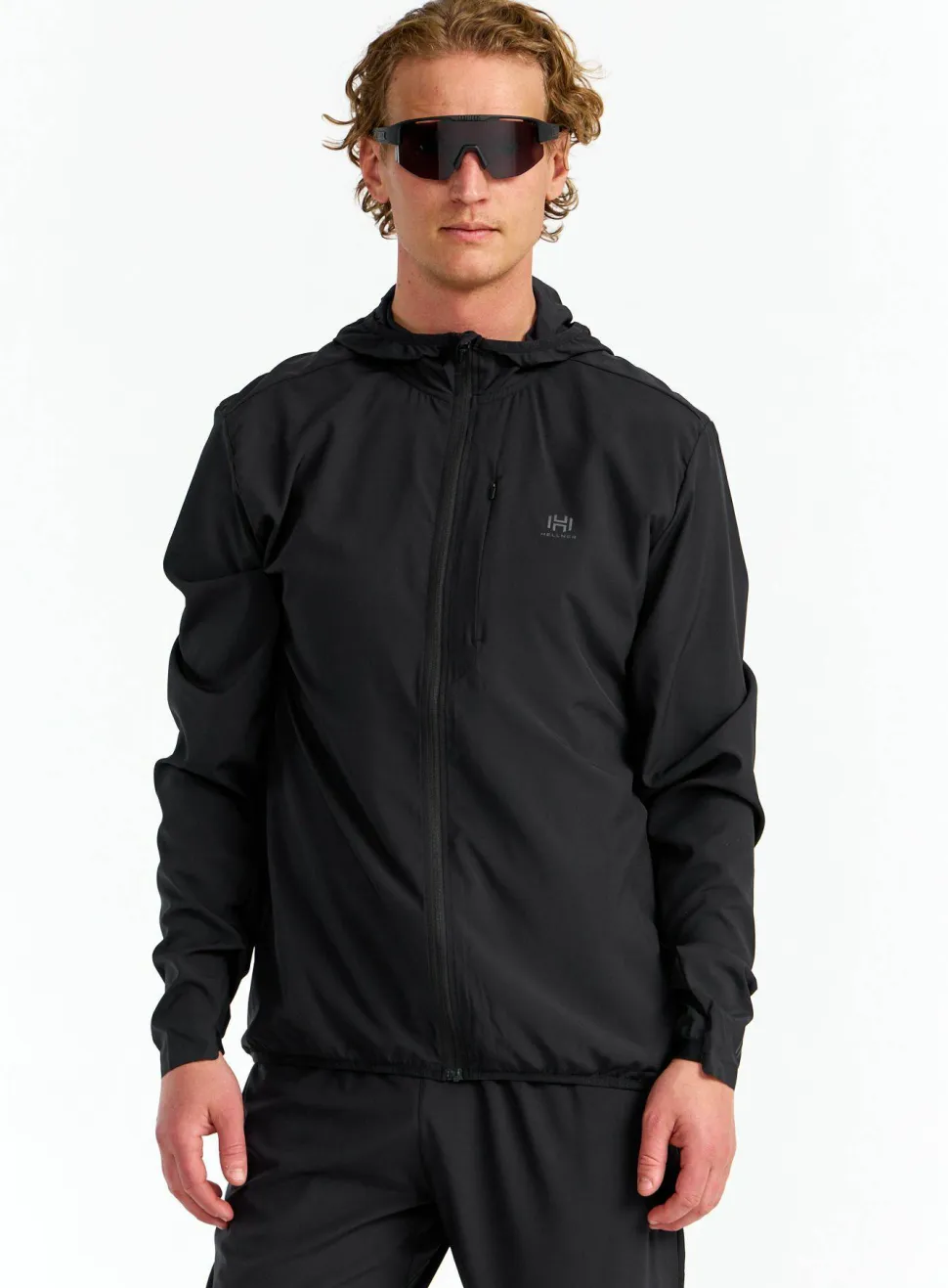 Hellner Men's Core Running Jacket Black Beauty