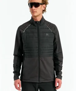 Hellner Men's Hirvas Hybrid Jacket Black Beauty/Phantom