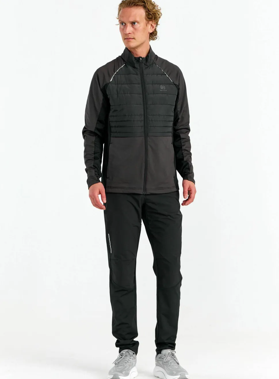 Hellner Men's Hirvas Hybrid Jacket Black Beauty/Phantom